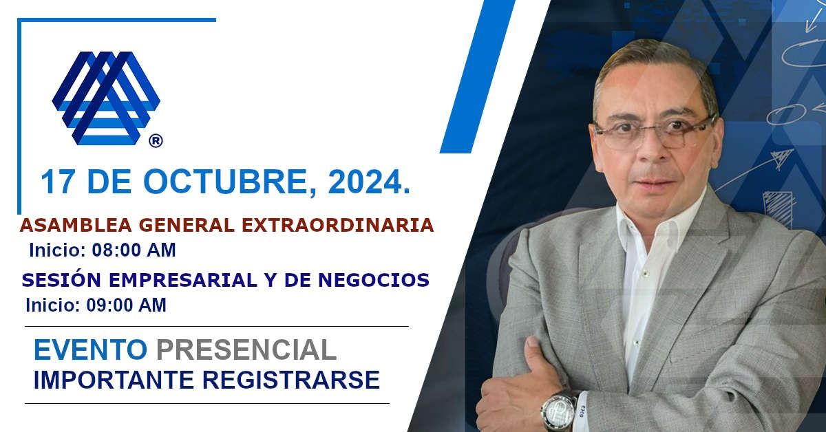 Asamblea General Extraordinaria (Solo Socios) Sesión Empresarial y de Negocios